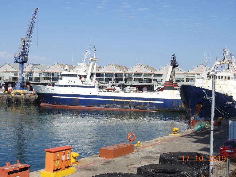 BLUEBELL, Fishing vessel Detalles del buque y posición actual MMSI