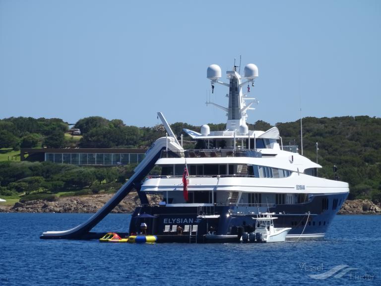 Elysian Yacht Details And Current Position Imo 1010179 Mmsi 319506000 Vesselfinder