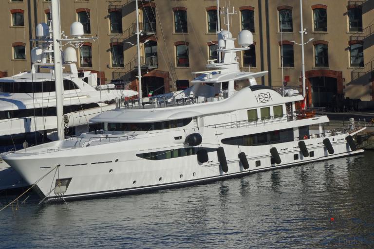 VEGA, Yacht Dettagli della nave e posizione attuale IMO 1012696 MMSI 319078200 VesselFinder