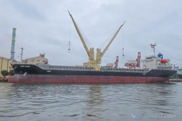 WIND CORE, General Cargo Ship - Details and current position - IMO