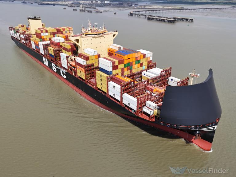 MSC INSA, Container Ship - Details and current position - IMO 1016666 ...