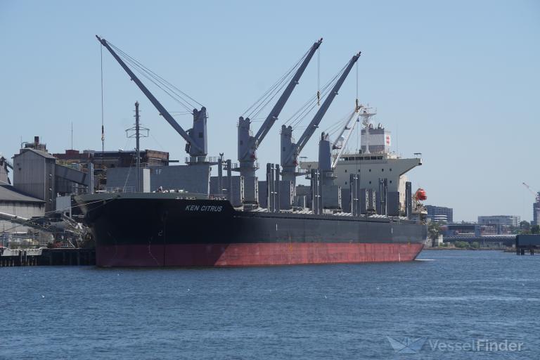 KEN CITRUS, Bulk Carrier - Details and current position - IMO