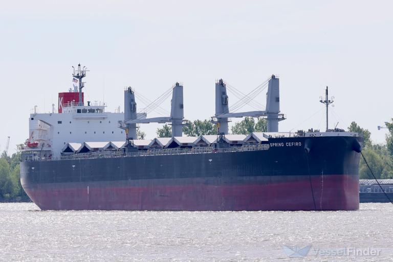 SPRING CEFIRO, Bulk Carrier - Details and current position - IMO ...