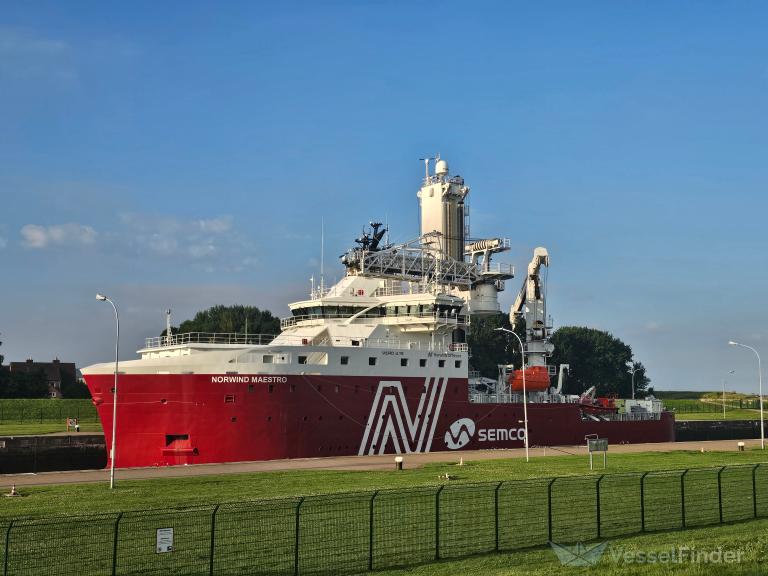 ナリ NORWIND MAESTRO, Work/Repair Vessel - Details and current position