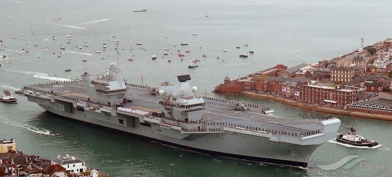 HMS QUEEN ELIZABETH, Vessel (function unknown) Schiffsdaten und