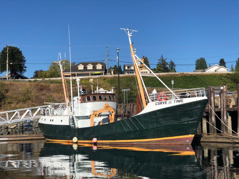 CURVE OF TIME, Research Vessel - Details and current position