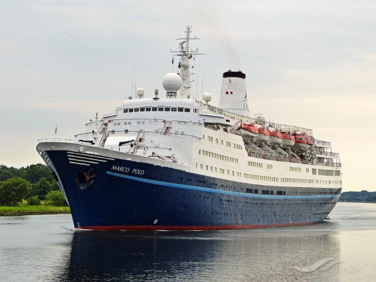 cruise ship marco polo current position