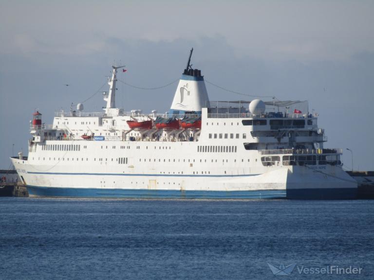 LOGOS HOPE, Passenger Ship Details and current position IMO 7302914