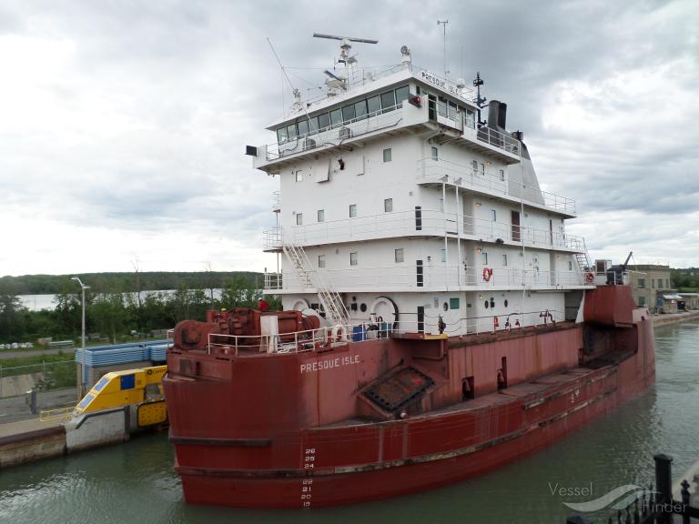 PRESQUE ISLE, Pusher Tug - Details and current position - IMO 7303877