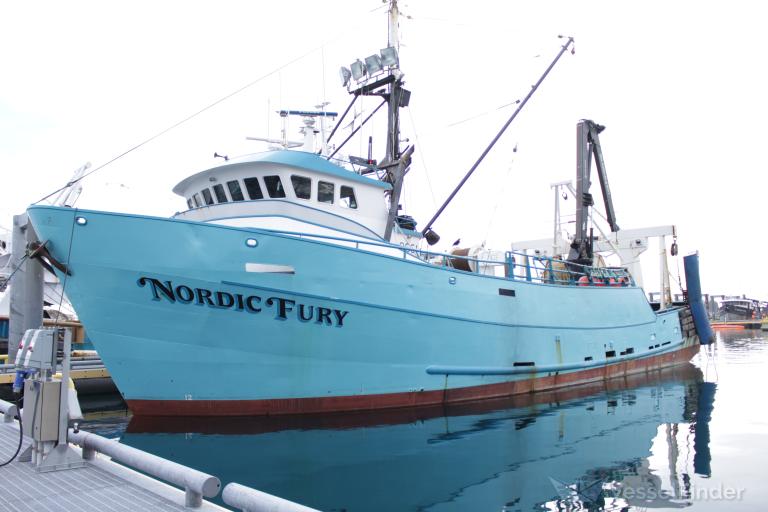 NORDIC FURY, Fishing Vessel - Details and current position