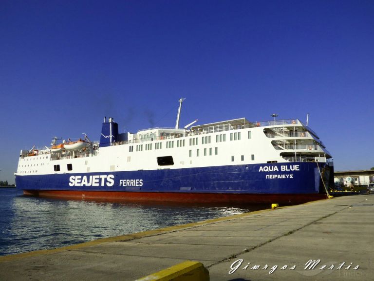 Aqua Blue Passenger Ro Ro Cargo Ship Details And Current Position Imo Mmsi Vesselfinder