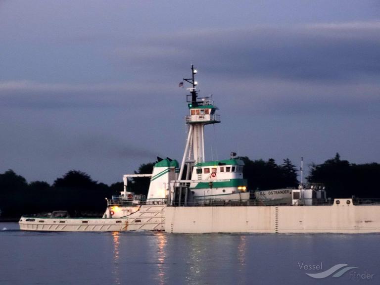 GL OSTRANDER, Pusher Tug Details and current position IMO 7501106