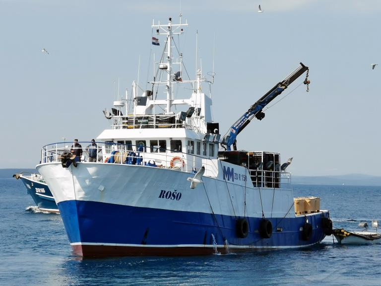 ROSO, Fishing Vessel - Details and current position - IMO 7703089 ...