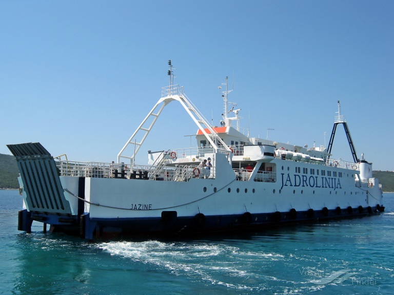 JAZINE, Passenger/Ro-Ro Cargo Ship - Details and current position - IMO ...