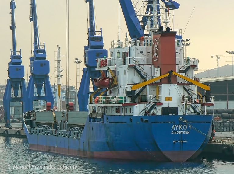 AYKO 1, Bulk Carrier - Details and current position - IMO 7725611 ...