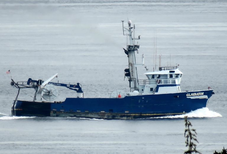 GLADIATOR, Fishing Vessel - Details and current position - IMO 7938115 ...