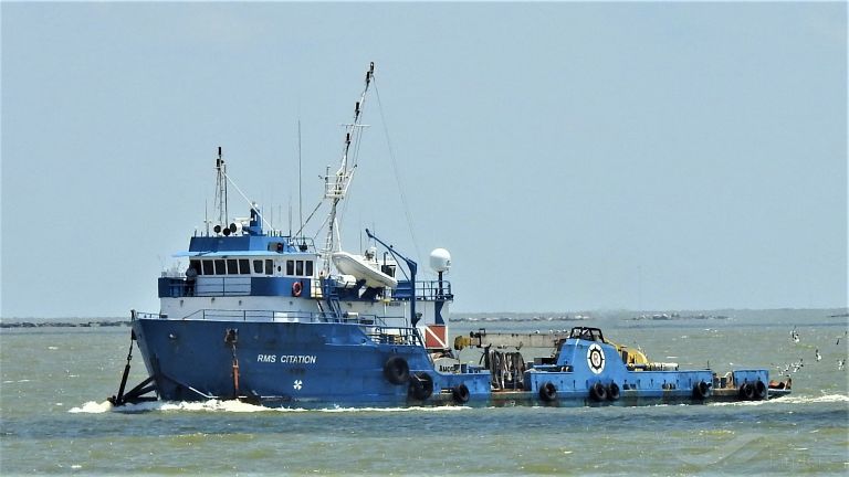 Rms Citation Offshore Tug Supply Ship Details And Current Position Imo Mmsi Vesselfinder