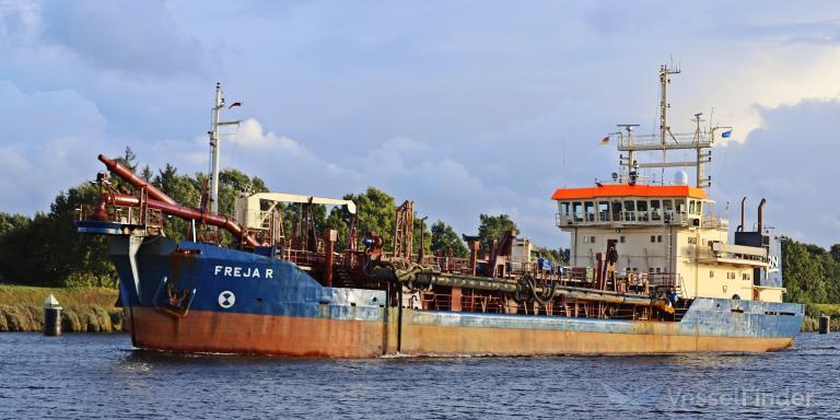 FREJA R, Hopper Dredger - Details and current position - IMO 8105105 ...