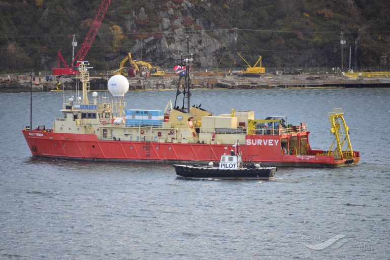 RIDLEY, Research Vessel - Details and current position - IMO