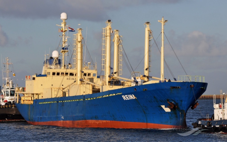 REINA REINA, Refrigerated Cargo Ship - Details and current position