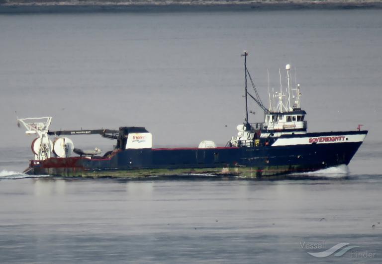 SOVEREIGNTY, Fishing Vessel - Details and current position - IMO 8213213 -  VesselFinder