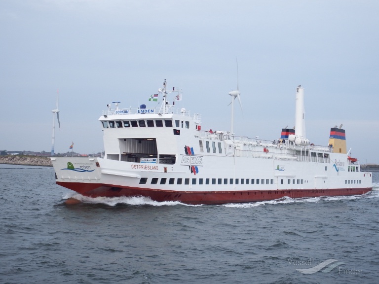 Ostfriesland Passenger Ro Ro Cargo Ship Details And Current Position Imo 8324622 Mmsi 211214960 Vesselfinder