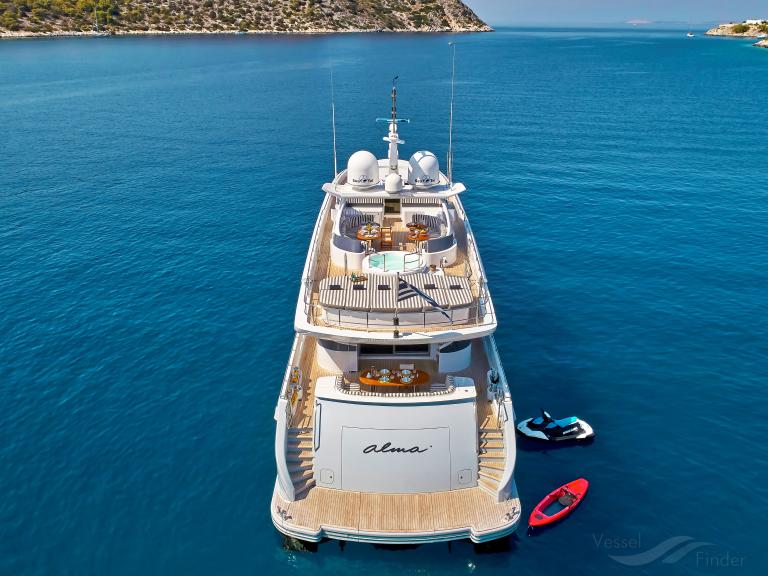 ALMA, Yacht Details and current position IMO 8342894 VesselFinder