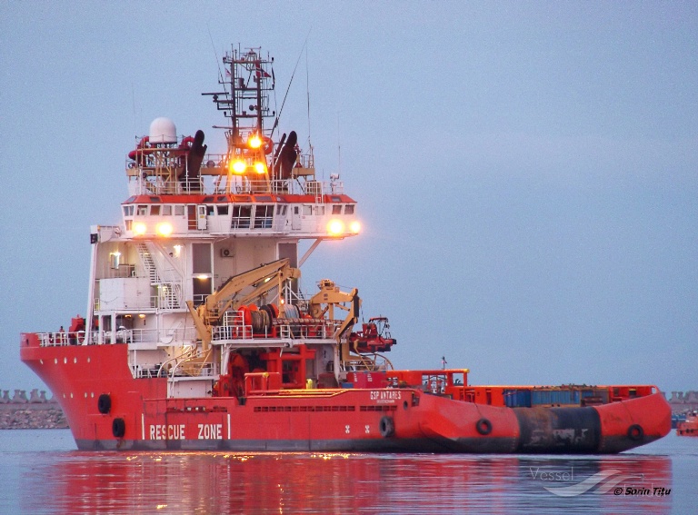 GSP ANTARES, Offshore Tug/Supply Ship Dettagli della nave e posizione