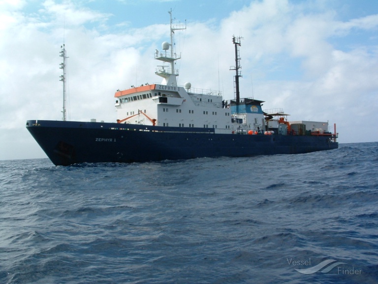 ZEPHYR 1, Research Vessel - Details and current position