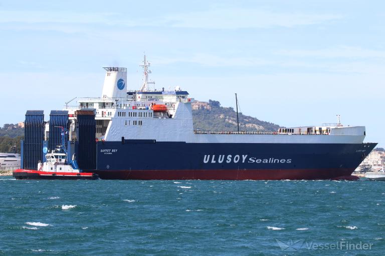 SAFFET BEY, RoRo Cargo Ship Details and current position IMO
