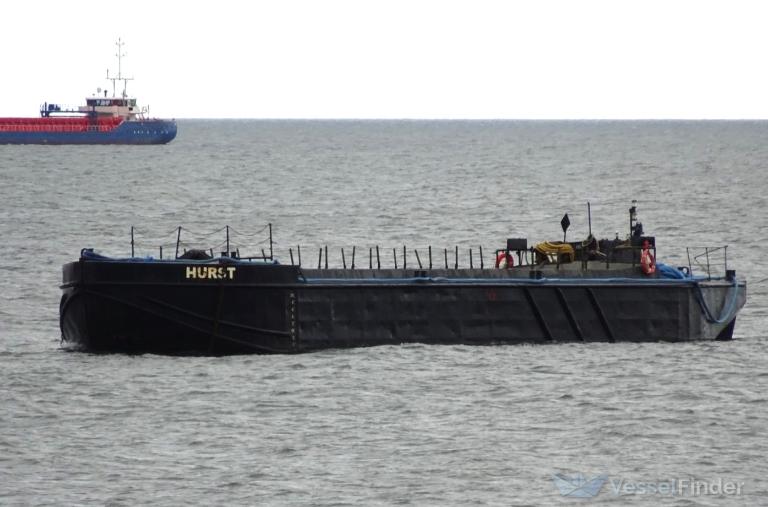 HURST, Non Propelled Barge - Detalles del buque y posición actual - IMO ...