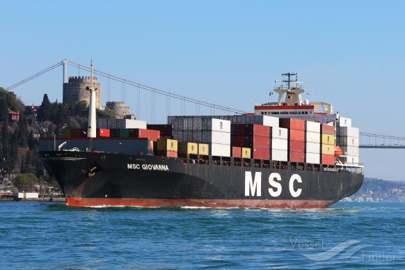 Msc Giovanna Vessel Tracking Live Position Imo 8505836 Mmsi 356849008