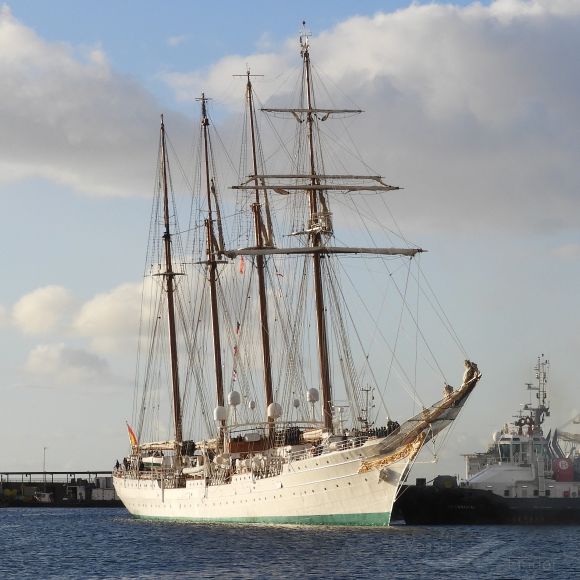 J.S. DE ELCANO, Training Ship - Dettagli della nave e posizione attuale -  IMO 8642567 - VesselFinder