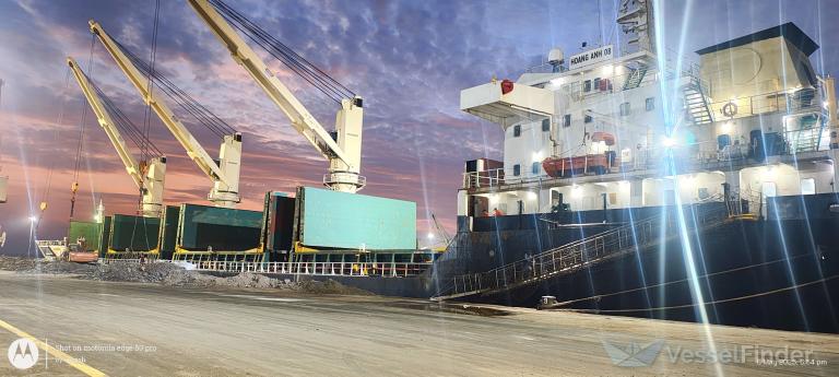 Anh Hoàng ！ HOANG ANH 08, Bulk Carrier - Details and current position