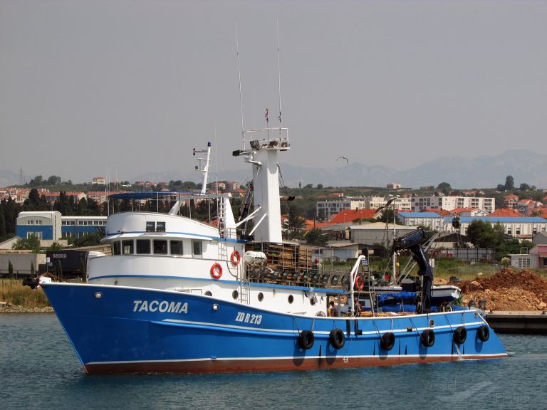Fishing Vessel Details and current position IMO 8680961 VesselFinder