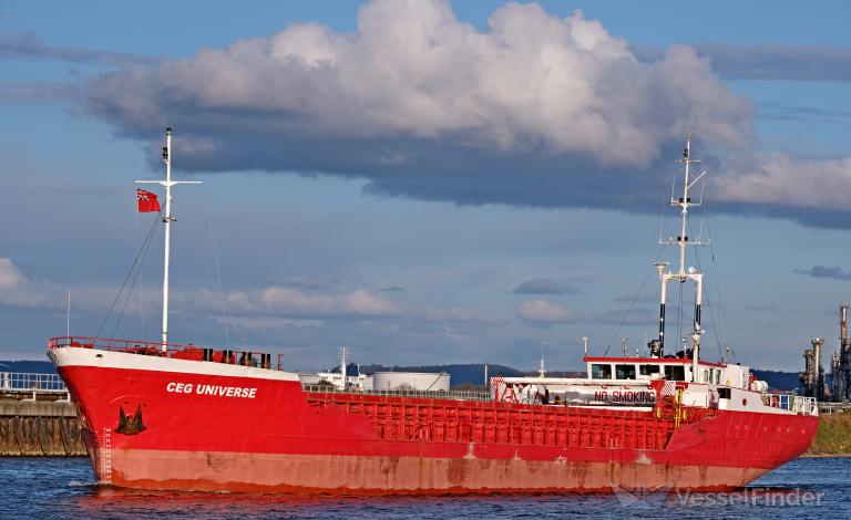 CEG UNIVERSE, General Cargo Ship - Scheepsdetails En Huidige Positie ...