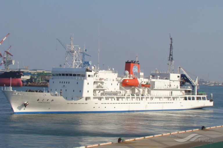 Yokosuka Research Vessel Details And Current Position Imo Mmsi Vesselfinder