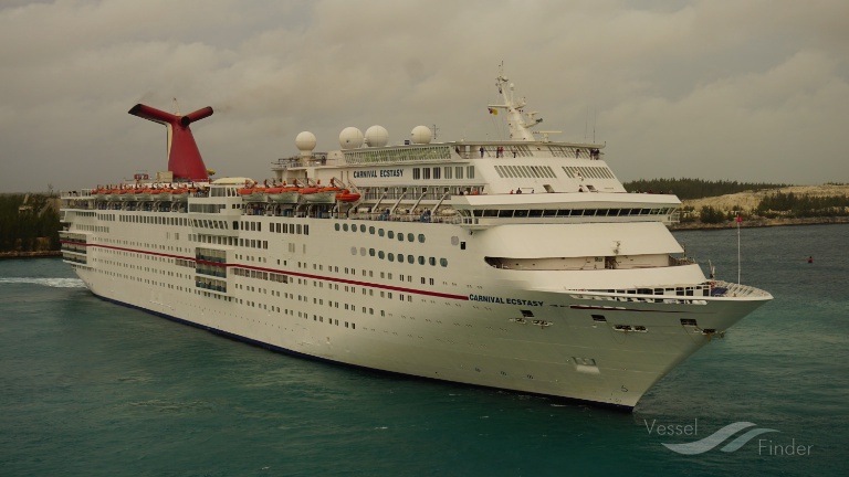 Carnival Ecstasy Passenger Cruise Ship Details And Current Position Imo 8711344 Mmsi 353479000 Vesselfinder