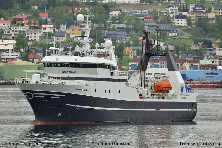 FF HELMER HANSSEN, Research Vessel Details and current position IMO