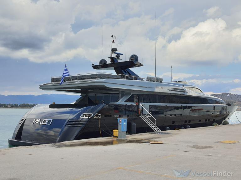 MADO, Yacht - Details and current position - IMO 8790182 - VesselFinder
