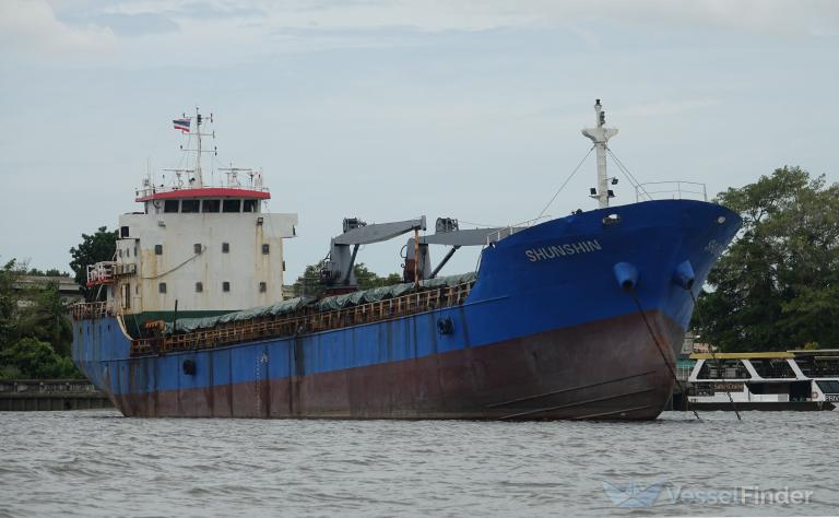 SHUN SHIN, General Cargo Ship - Details and current position