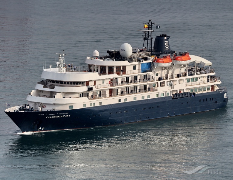 CALEDONIAN SKY, Passenger (Cruise) Ship Details and current position