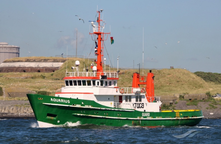 AQUARIUS, Standby Safety Vessel - Skibsdetaljer og nuværende position