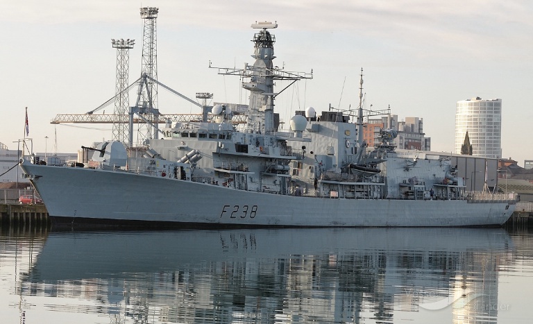 HMS NORTHUMBERLAND photo