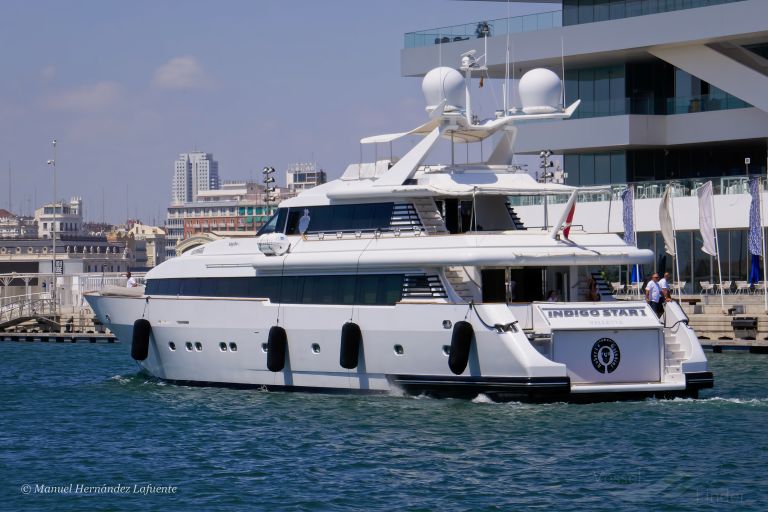 indigo star yacht vesselfinder