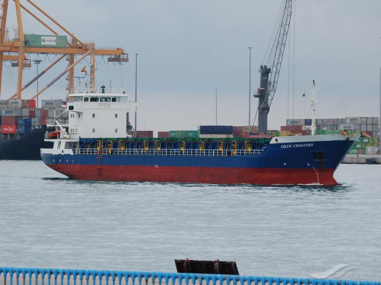 CELTIC CRUSADER, General Cargo Ship Details and current position