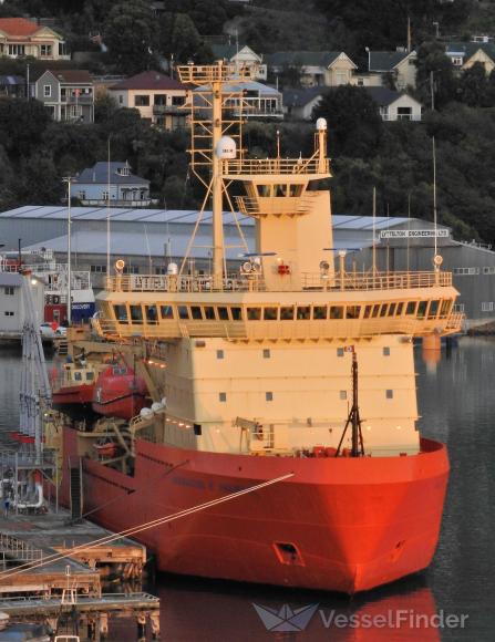 NATHANIEL B PALMER, Icebreaker - Details And Current Position - IMO ...