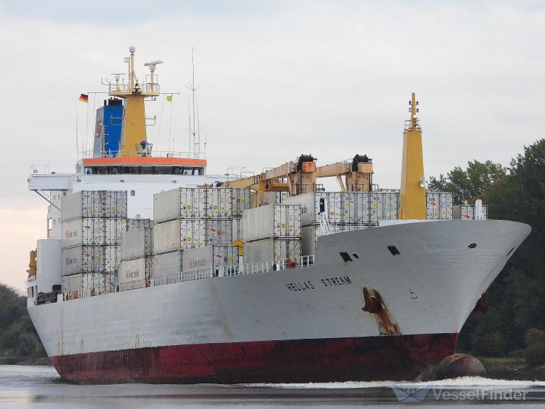 HELLAS STREAM, Refrigerated Cargo Ship - Details and current position ...