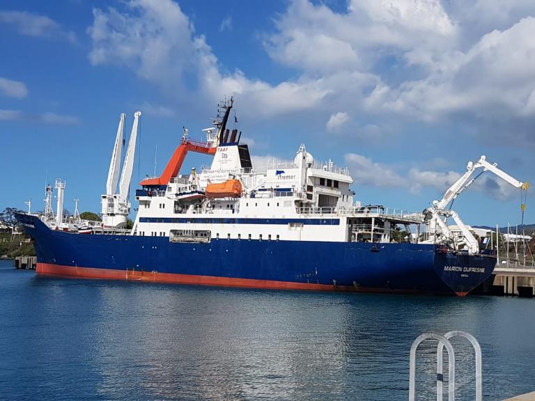 MARION DUFRESNE, Research Vessel Détails du bateau et situation