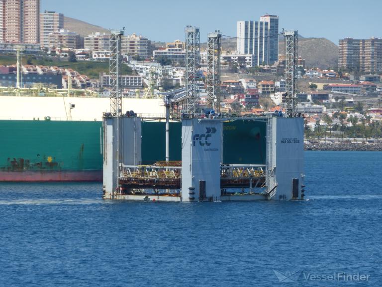 F.D.MAR DEL TEIDE, Floating Dock - Details and current position - IMO ...
